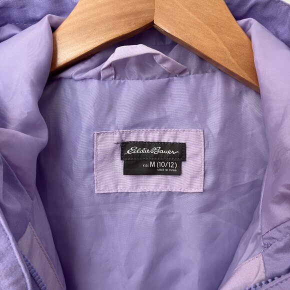 10/12 Eddie Bauer Hooded Rainfoil Jacket - Picture 5 of 5